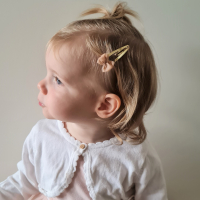 Haarspeldjes Strikjes Oudroze